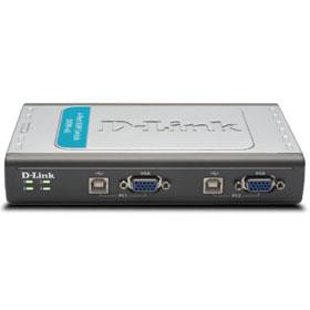 D-Link KVM-4U 4-Port USB KVM Switch